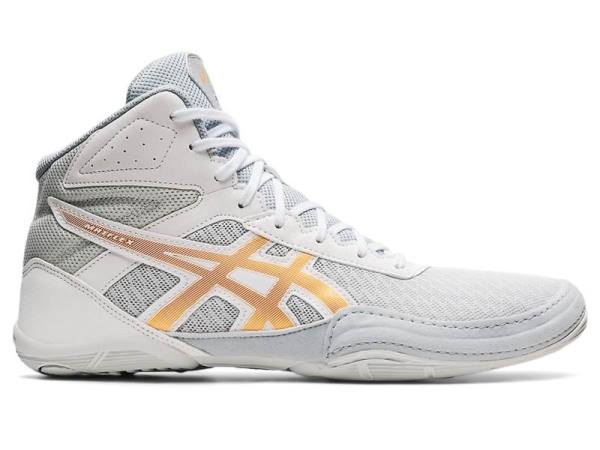 Asics Worstelschoenen Heren, MATFLEX 6 Grijs/Goud/Bruin - Asics Winkel Brussel | B1674380-JK